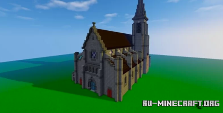 ������� Bagneux Eglise Saint Hermeland France ��� Minecraft