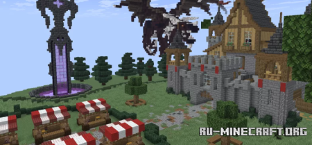 ������� Lobby Medieval PRO - Spawn Medieval Detallado ��� Minecraft