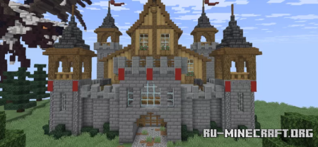 ������� Lobby Medieval PRO - Spawn Medieval Detallado ��� Minecraft